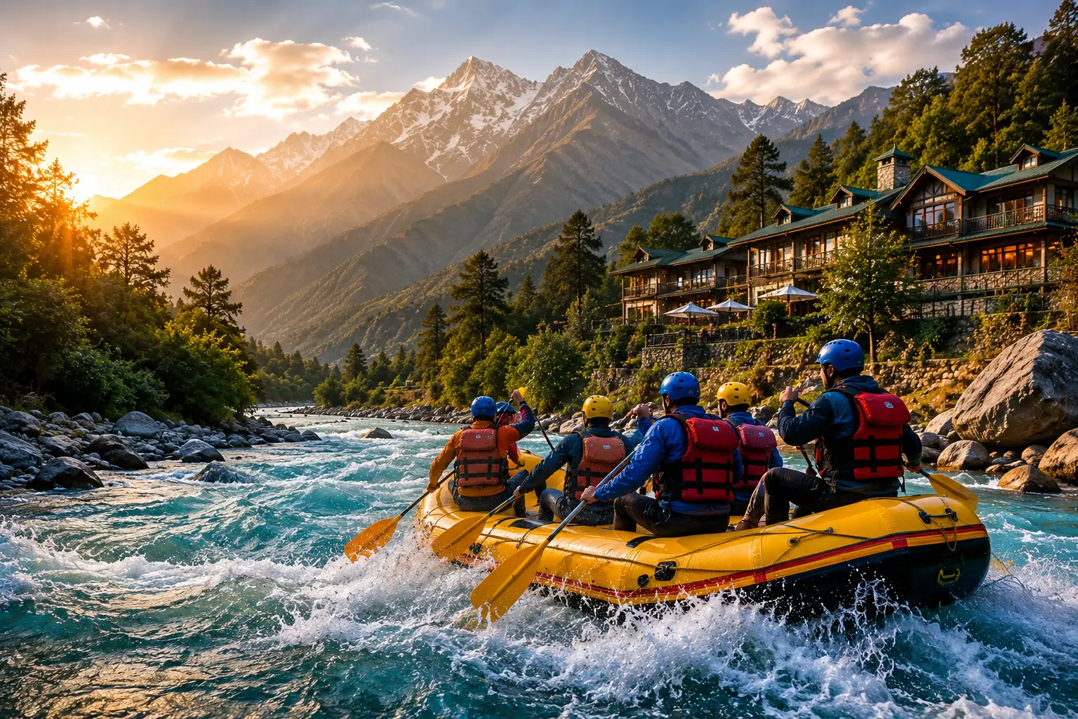 Experience Adventure with White-Water Rafting
